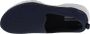 Skechers Go Walk 6 Clear Virtue 124505 NVY Vrouwen Marineblauw Sneakers Sportschoenen - Thumbnail 11