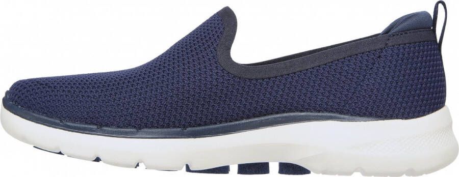 Skechers Go Walk 6-Clear Virtue Dames Instappers Donkerblauw