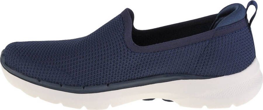 Skechers Go Walk 6-Clear Virtue Dames Instappers Donkerblauw