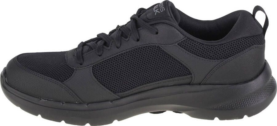 Skechers Go Walk 6 Compete 216203WW-BBK Mannen Zwart Sneakers Sportschoenen