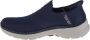 Skechers Go Walk 6 Easy On 216278-NVY Mannen Marineblauw Sneakers - Thumbnail 3