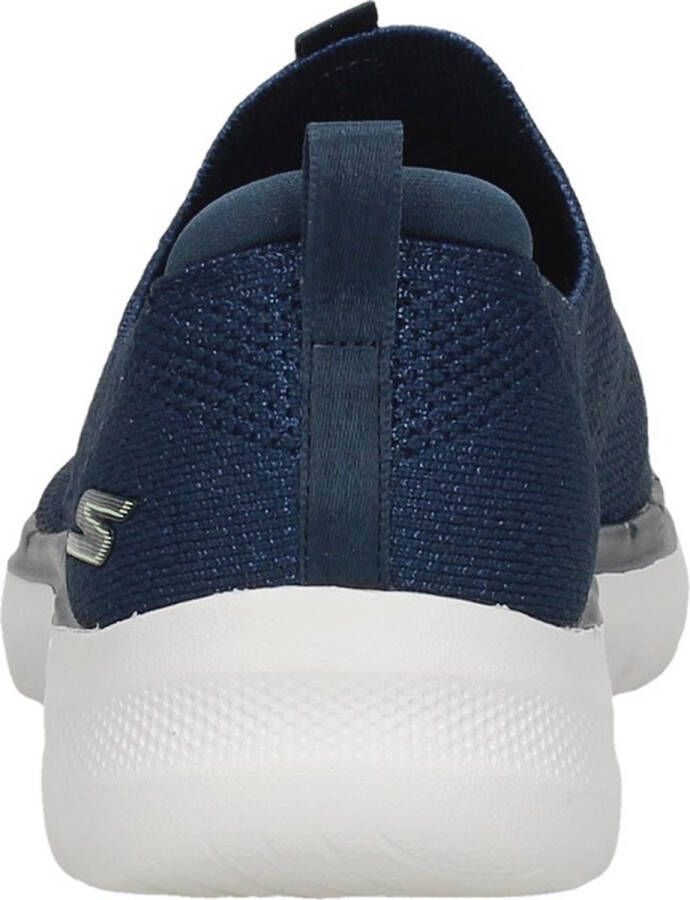 Skechers GO Walk 6 instappers blauw Textiel Dames