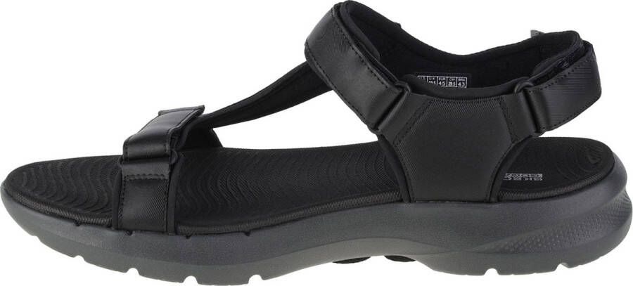 Skechers Go Walk 6 Sandal 229126-BKGY Mannen Zwart Sandalen - Foto 2