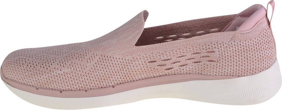 Skechers Go Walk 6 Valerie 124532-MVE Vrouwen Roze Sneakers Sportschoenen