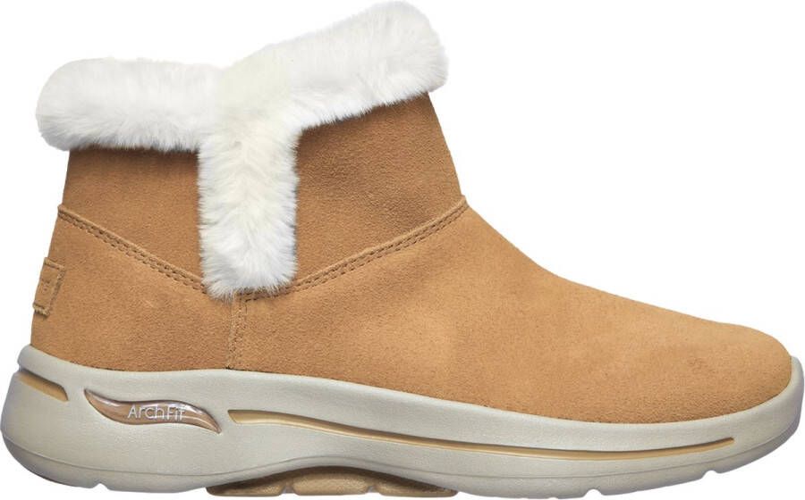 Skechers Go Walk Arch Fit bruin winterlaarzen dames (144400 CSNT) - Foto 5