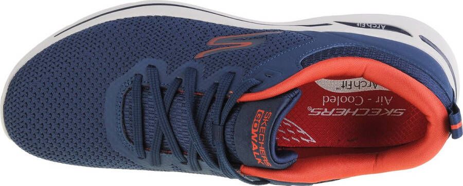 Skechers Go Walk Arch Fit-Clinton 216254-NVY Mannen Marineblauw Sneakers
