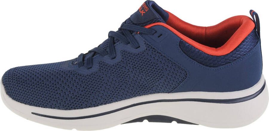 Skechers Go Walk Arch Fit-Clinton 216254-NVY Mannen Marineblauw Sneakers