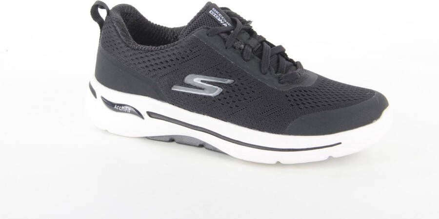 Skechers Go walk Arch Fit dames sneaker Zwart