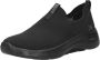 Skechers Go Walk Arch Fit Dames Sneakers 39 Black - Thumbnail 6