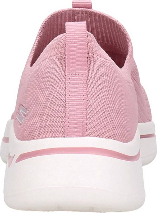 Skechers Go Walk Arch Fit Iconic Sportief roze