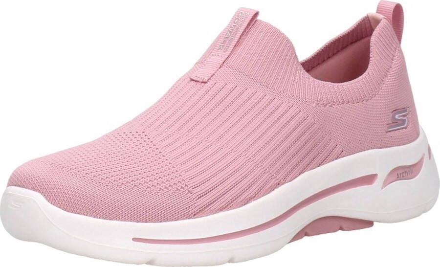 Skechers Go Walk Arch Fit Iconic Sportief roze