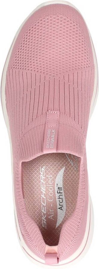 Skechers Go Walk Arch Fit Iconic Sportief roze