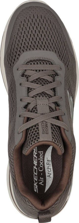 Skechers Go Walk Arch Fit-Idyllic Heren Sneakers Taupe - Foto 5