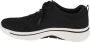 Skechers Go Walk Arch Fit Unify 124403-BKW Vrouwen Zwart Sneakers Sportschoenen - Thumbnail 2