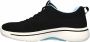 Skechers GO Walk Arch FIT Sneaker Zwart Dames - Thumbnail 4