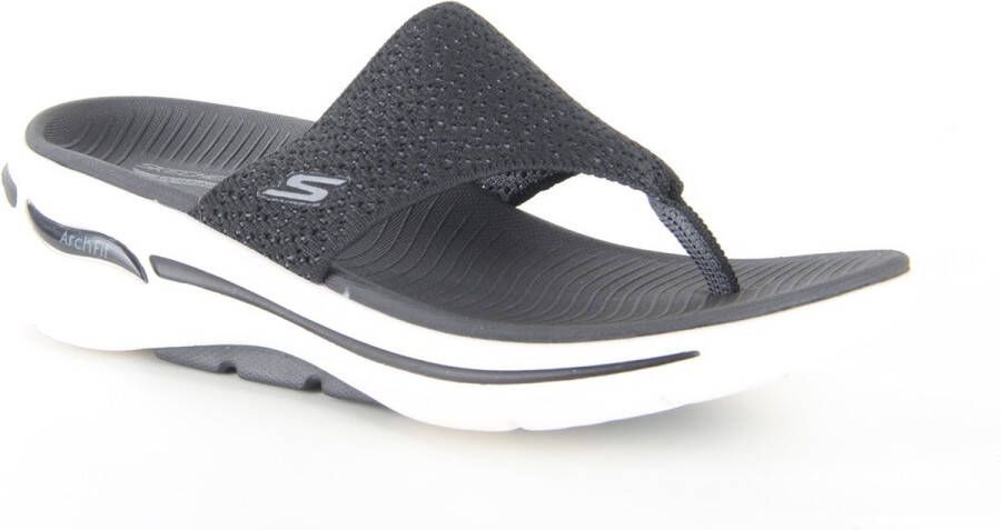 Skechers Comfortabele Arch Fit Flip Flops Gray Dames - Foto 3