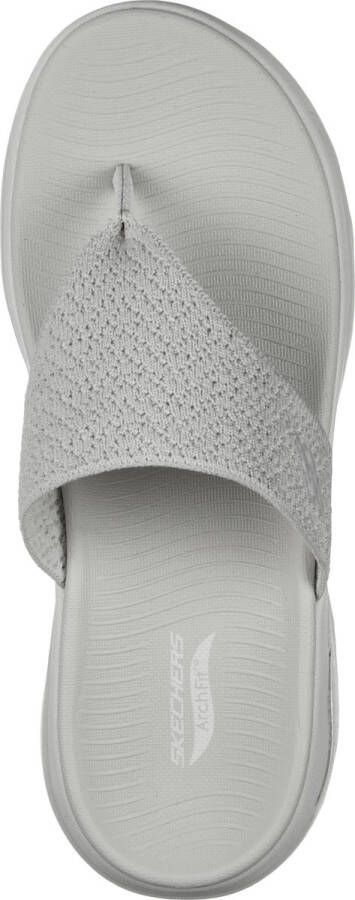 Skechers Comfortabele Arch Fit Flip Flops Gray Dames - Foto 11