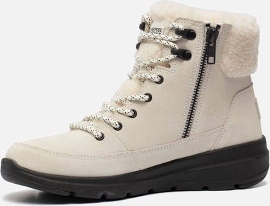 Skechers Go Walk dames veterboot Ecru