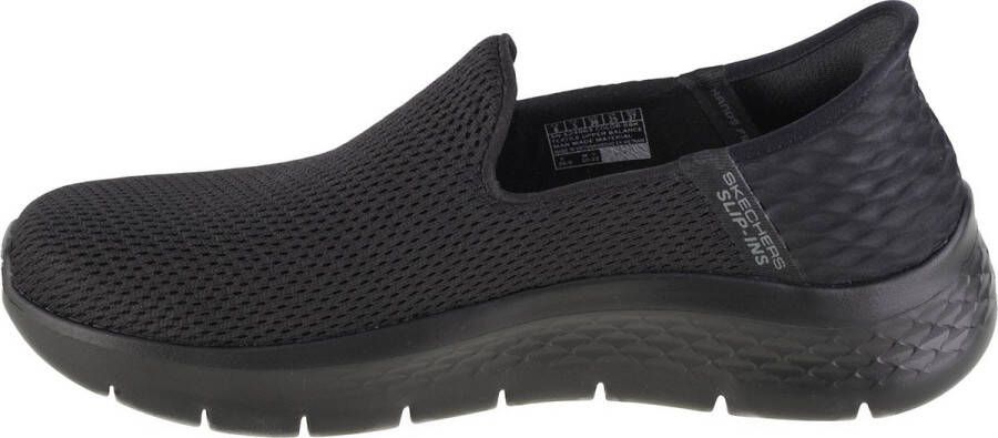 Skechers Go Walk Flex 124963-BBK Vrouwen Zwart Sneakers - Foto 4