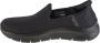 Skechers Go Walk Flex 124963-BBK Vrouwen Zwart Sneakers - Thumbnail 4