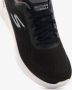 Skechers Go Walk Flex heren wandelschoenen zwart wit - Thumbnail 4