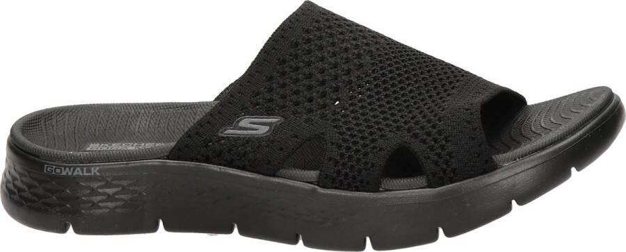 Skechers Slippers GO WALK FLEX SANDAL-ELATION sleehak zomerschoen slippers met goga mat voetbed - Foto 9