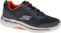 Skechers Go Walk Arch Fit 216116-CCOR Mannen Grijs Sneakers - Thumbnail 15