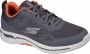 Skechers Go Walk Arch Fit 216116-CCOR Mannen Grijs Sneakers - Thumbnail 20