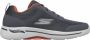 Skechers Go Walk Arch Fit 216116-CCOR Mannen Grijs Sneakers - Thumbnail 21