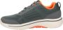Skechers Go Walk Arch Fit 216116-CCOR Mannen Grijs Sneakers - Thumbnail 10