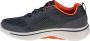 Skechers Go Walk Arch Fit 216116-CCOR Mannen Grijs Sneakers - Thumbnail 11