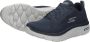 Skechers GOwalk Hyper Burst sneakers blauw Textiel - Thumbnail 12