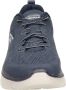 Skechers GOwalk Hyper Burst sneakers blauw Textiel - Thumbnail 6