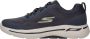 Skechers Go Walk Arch Fit 216116-NVGD Mannen Marineblauw Sneakers - Thumbnail 6
