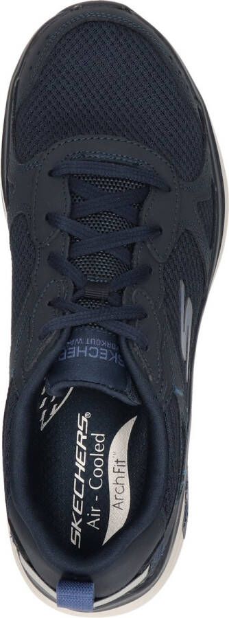 Skechers Go Walk Workout Walker 216441-NVY Mannen Marineblauw Sneakers Sportschoenen - Foto 9