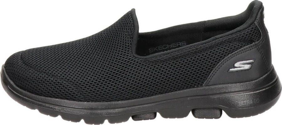 Skechers GoWalk 5 dames instapschoen Zwart