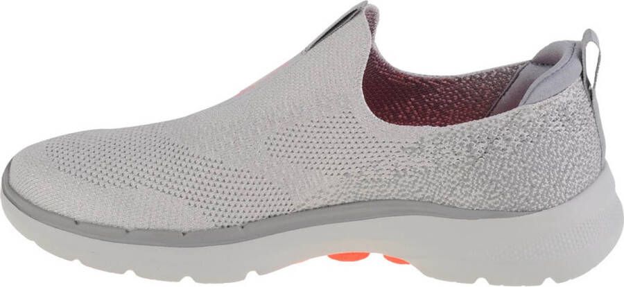 Skechers Go Walk 6 124502 GYCL Vrouwen Grijs Sneakers Sportschoenen - Foto 8