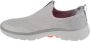 Skechers Go Walk 6 124502 GYCL Vrouwen Grijs Sneakers Sportschoenen - Thumbnail 8