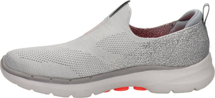 Skechers Go Walk 6 124502 GYCL Vrouwen Grijs Sneakers Sportschoenen - Foto 9