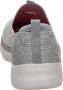 Skechers Go Walk 6 124502 GYCL Vrouwen Grijs Sneakers Sportschoenen - Thumbnail 10