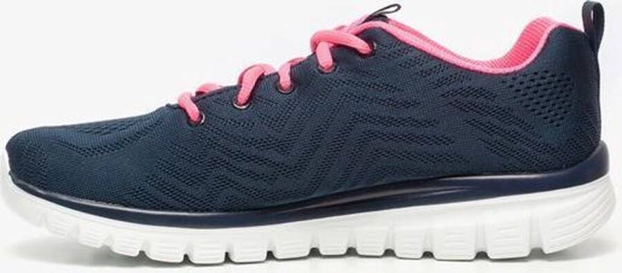 Skechers Graceful Get Connected dames sneakers Blauw