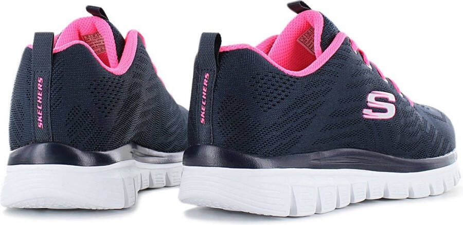 Skechers Graceful Get Connected dames sneakers Blauw