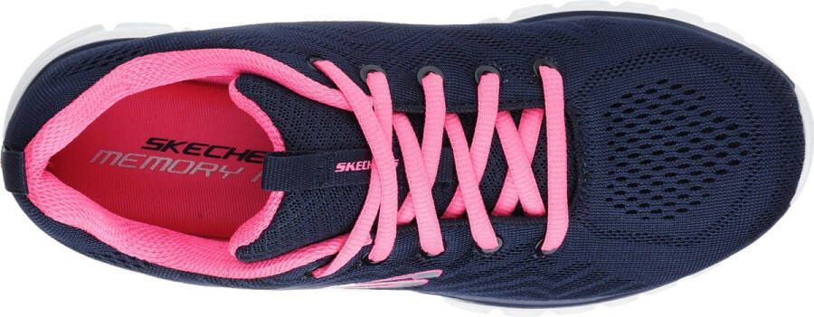 Skechers Graceful Get Connected dames sneakers Blauw