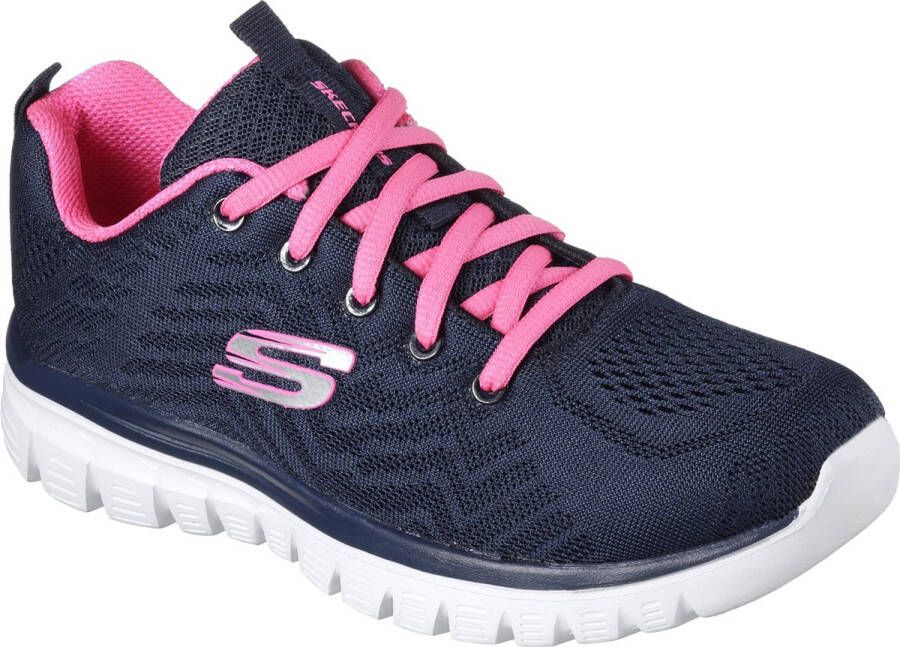 Skechers Graceful Get Connected dames sneakers Blauw