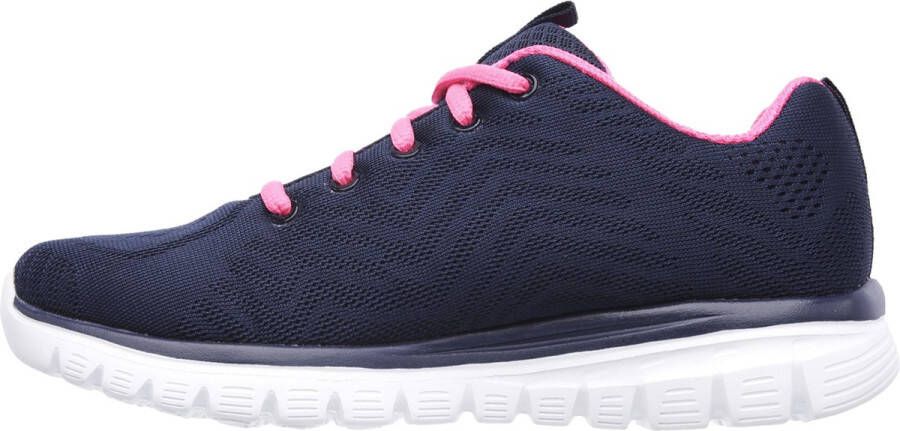 Skechers Graceful Get Connected dames sneakers Blauw