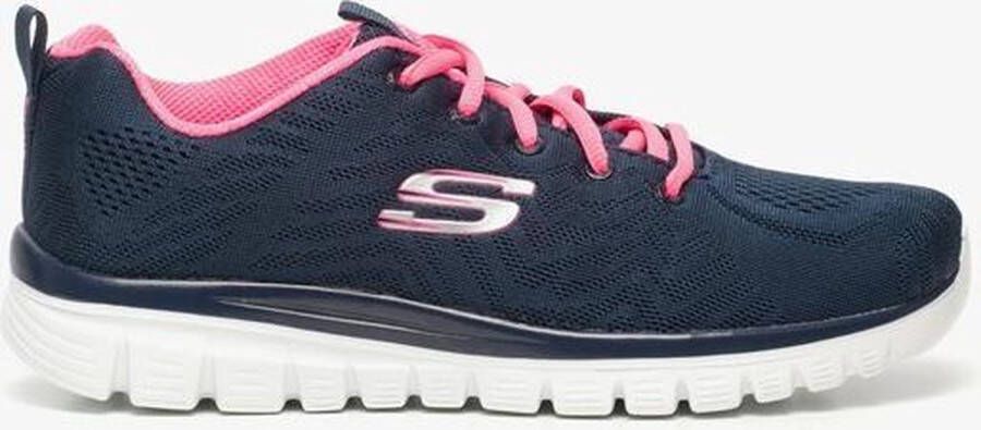 Skechers Graceful Get Connected dames sneakers Blauw