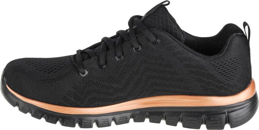 Skechers Graceful Get Connected sneakers zwart