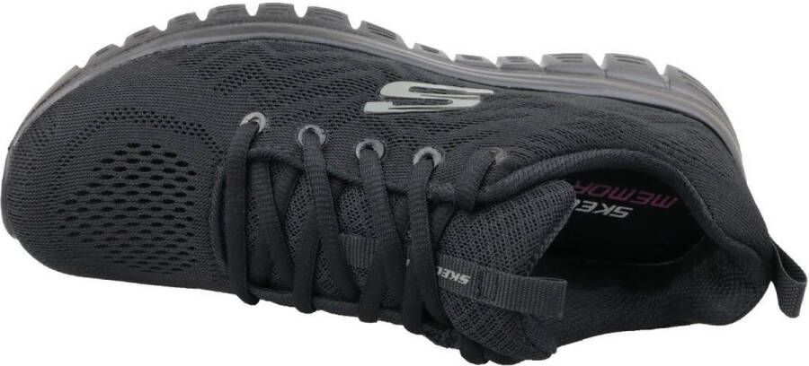 Skechers Sneakers Graceful Get Connected met memory foam vrijetijdsschoen lage schoen veterschoen - Foto 7