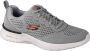 Skechers Heren Grijze lightweight sneaker - Thumbnail 5