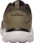 Skechers Track Scloric 52631 OLBK Mannen Groen Trainingschoenen Hardloopschoenen - Thumbnail 10